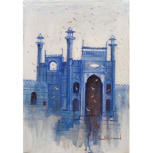 Abdul Hameed, 12 x 18 inch, Acrylic on Canvas, AC-ADHD-188